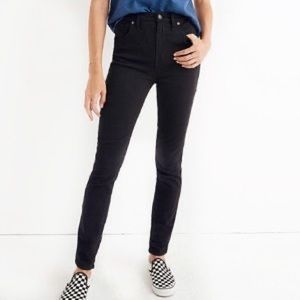 Madewell skinny skinny jeans in black size 27